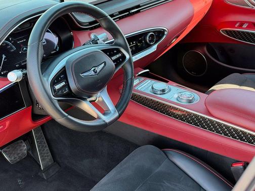 Mauna Red 2022 Genesis GV70 3.5T AWD Sport