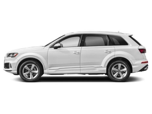 Glacier White Metallic 2023 Audi Q7 55 Premium