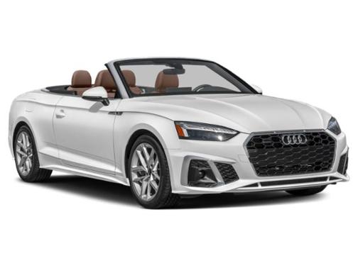 Glacier White Metallic/Black Roof 2024 Audi A5 45 S line Premium Plus