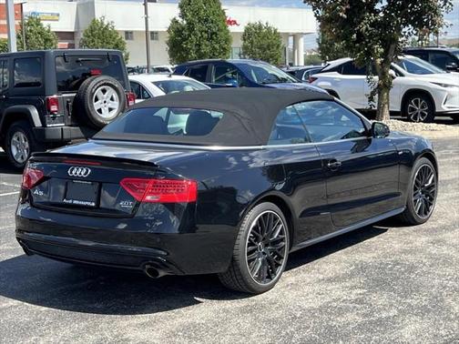 Mythos Black Metallic/Black Roof 2017 Audi A5 2.0T Sport