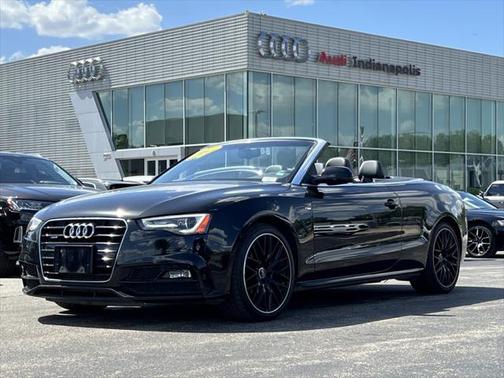 Mythos Black Metallic/Black Roof 2017 Audi A5 2.0T Sport
