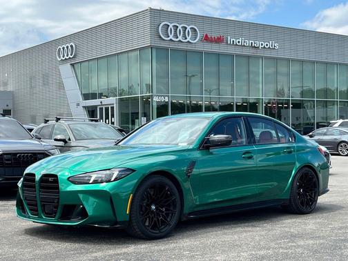 Isle of Man Green Metallic 2025 BMW M3 Competition xDrive