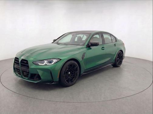 Isle of Man Green Metallic 2025 BMW M3 Competition