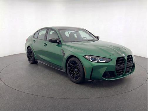 Isle of Man Green Metallic 2025 BMW M3 Competition