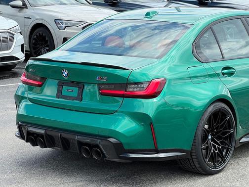 Isle of Man Green Metallic 2025 BMW M3 Competition xDrive