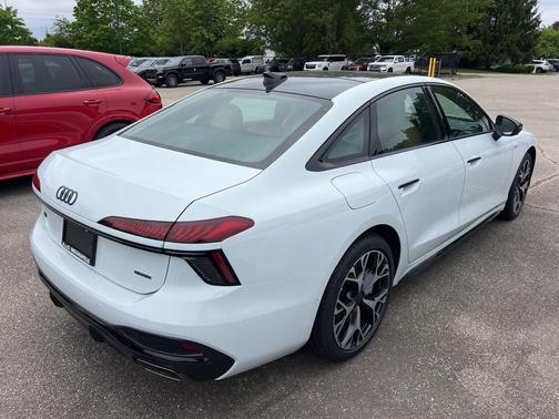 Glacier White Metallic 2026 Audi A6 Premium Plus quattro S tronic