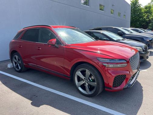 Mauna Red 2022 Genesis GV70 3.5T AWD Sport