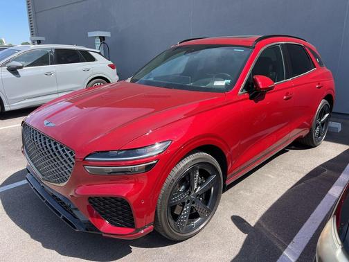 Mauna Red 2022 Genesis GV70 3.5T AWD Sport
