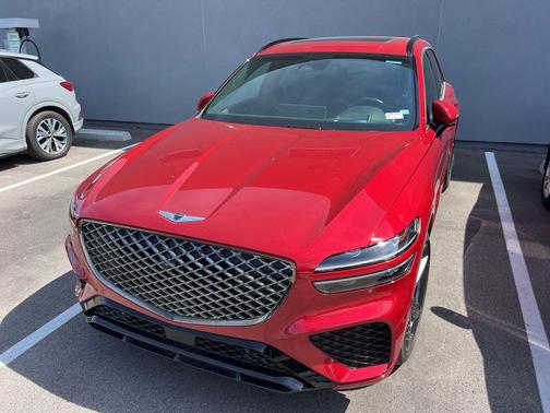 Mauna Red 2022 Genesis GV70 3.5T AWD Sport