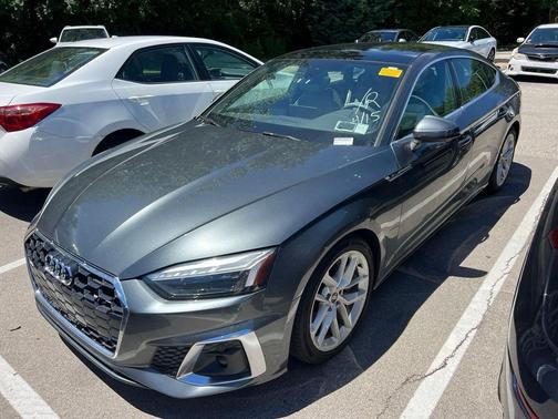 Daytona Gray Pearl Effect 2023 Audi A5 Sportback 45 S Line Premium Plus