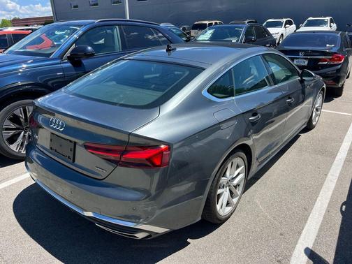 Daytona Gray Pearl Effect 2023 Audi A5 Sportback 45 S Line Premium Plus