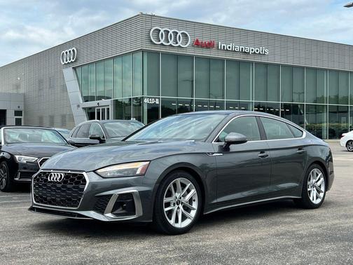 Daytona Gray Pearl Effect 2023 Audi A5 Sportback 45 S Line Premium Plus