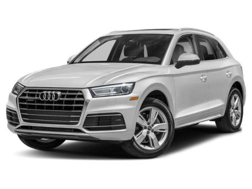 Glacier White Metallic 2020 Audi Q5 45 Premium Plus