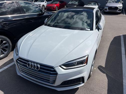 Glacier White 2018 Audi A5 2.0T Premium Plus