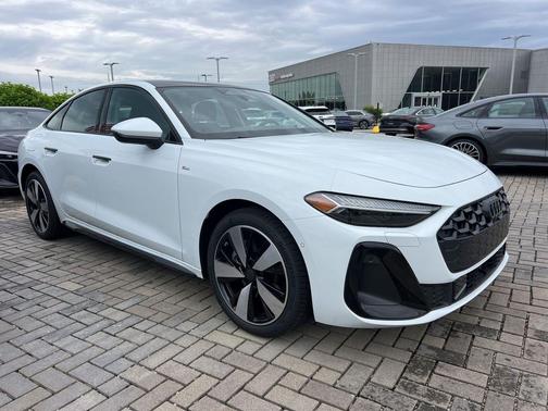 Glacier White Metallic 2026 Audi A5 Premium Plus TFSI quattro S tronic
