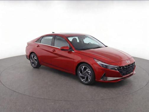 Ultimate Red 2025 Hyundai ELANTRA HEV Limited