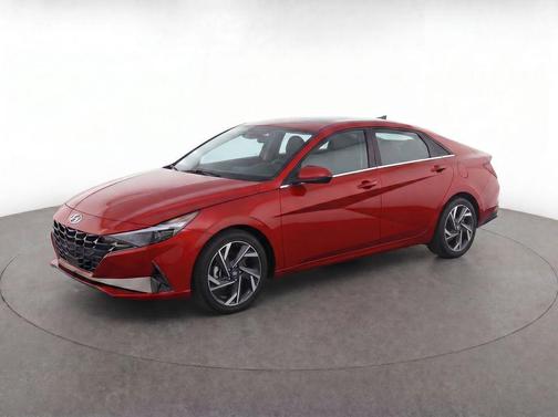Ultimate Red 2025 Hyundai ELANTRA HEV Limited