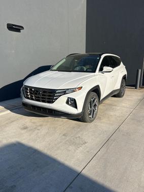 Serenity White Pearl 2023 Hyundai TUCSON Hybrid Limited