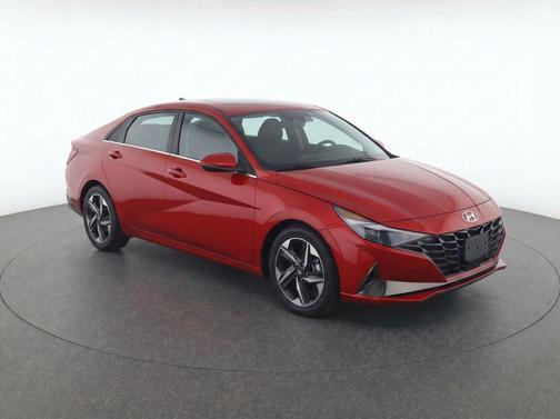Scarlet Red Pearl 2023 Hyundai ELANTRA Limited