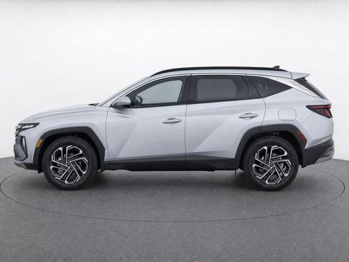 Shimmering Silver 2026 Hyundai TUCSON Hybrid Limited
