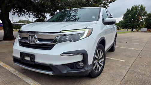 Platinum White Pearl 2020 Honda Pilot AWD EX