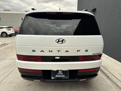Serenity White 2026 Hyundai SANTA FE HEV Calligraphy