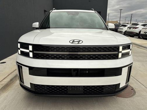 Serenity White 2026 Hyundai SANTA FE HEV Calligraphy