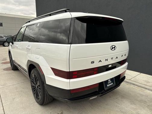 Serenity White 2026 Hyundai SANTA FE HEV Calligraphy