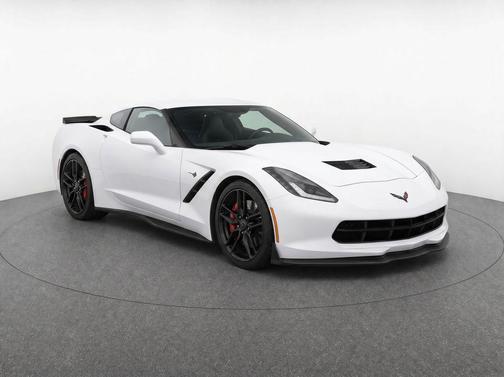 Arctic White 2019 Chevrolet Corvette Stingray