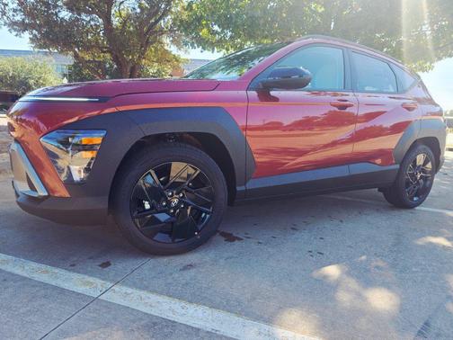 Ultimate Red Metallic 2027 Hyundai KONA SEL Sport