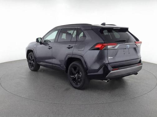 Midnight Black Metallic 2021 Toyota RAV4 Hybrid SE