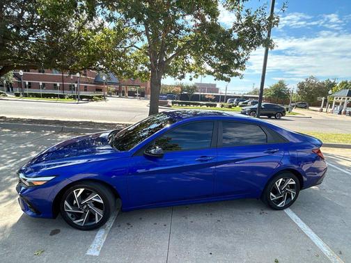 Intense Blue 2025 Hyundai ELANTRA Sport