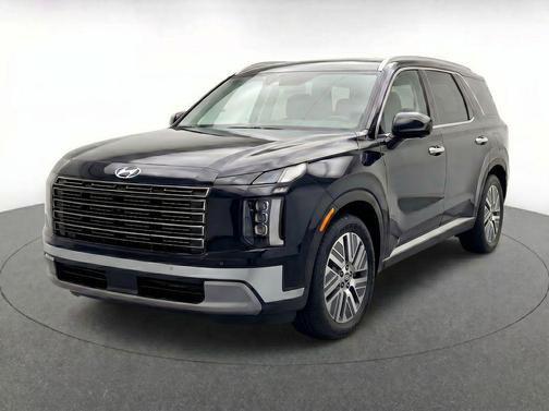 Abyss Black Pearl 2026 Hyundai Palisade Hybrid Blue SEL Premium 7P
