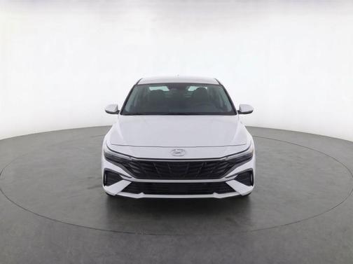 Serenity White 2025 Hyundai ELANTRA HEV Blue