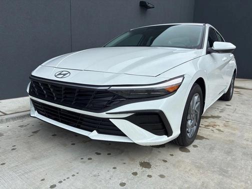 Serenity White 2025 Hyundai ELANTRA HEV Blue