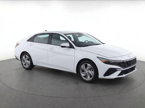 Serenity White 2025 Hyundai ELANTRA HEV Blue