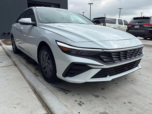 Serenity White 2025 Hyundai ELANTRA HEV Blue