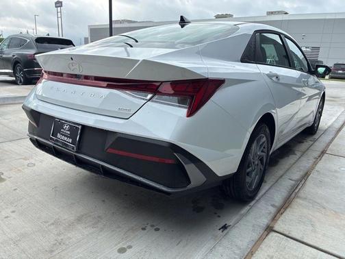 Serenity White 2025 Hyundai ELANTRA HEV Blue