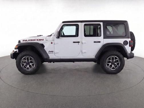 Bright White Clearcoat 2025 Jeep Wrangler Rubicon