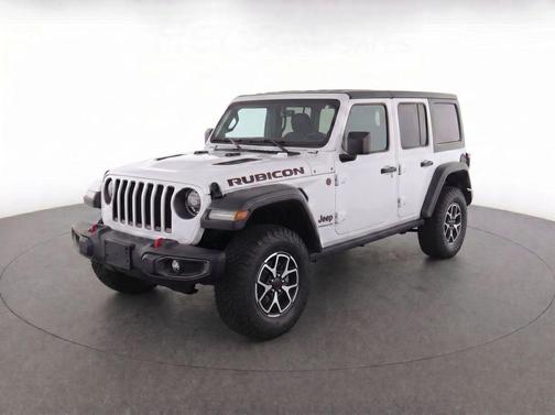 Bright White Clearcoat 2025 Jeep Wrangler Rubicon