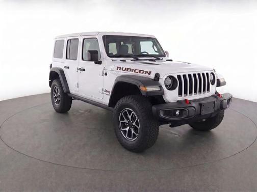 Bright White Clearcoat 2025 Jeep Wrangler Rubicon