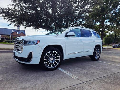 Summit White 2023 GMC Acadia Denali