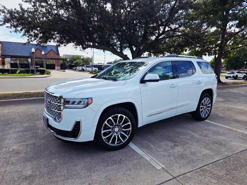 Summit White 2023 GMC Acadia Denali