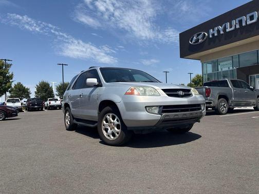 Starlight Silver Metallic 2002 Acura MDX Touring