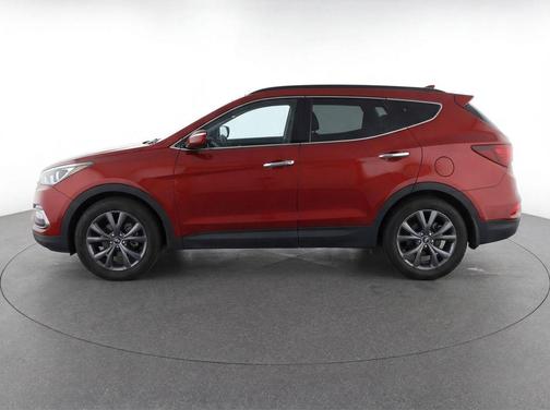 Regal Red Pearl 2017 Hyundai SANTA FE Limited Ultimate