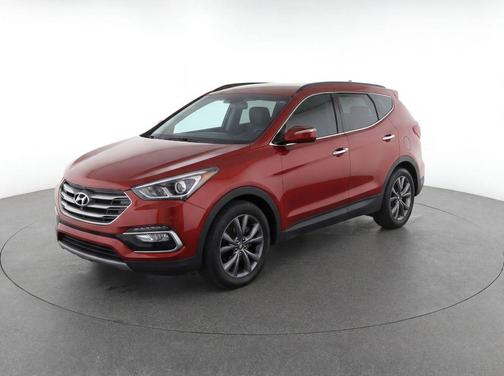 Regal Red Pearl 2017 Hyundai SANTA FE Limited Ultimate