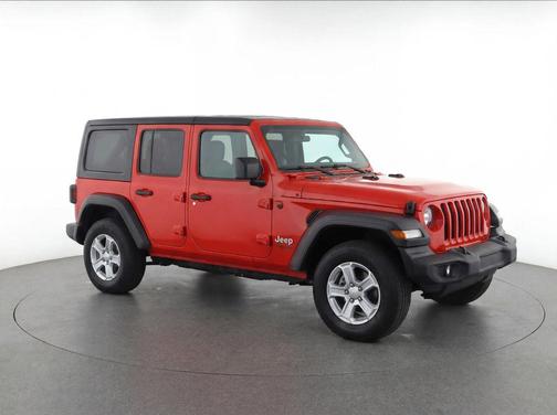 Firecracker Red Clearcoat 2021 Jeep Wrangler Unlimited Sport