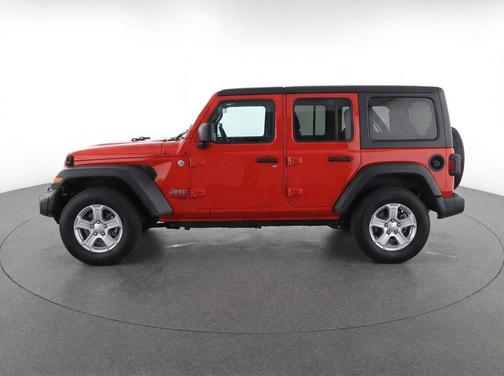 Firecracker Red Clearcoat 2021 Jeep Wrangler Unlimited Sport