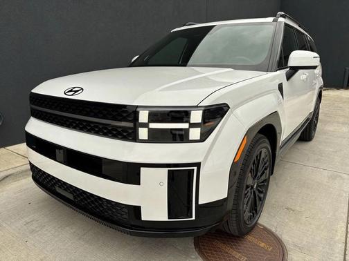 Serenity White 2026 Hyundai SANTA FE Calligraphy