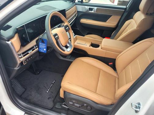 Serenity White 2026 Hyundai SANTA FE Calligraphy